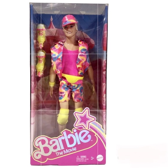 Mattel Other - Ken Doll in Inline Skating Outfit - Barbie The Movie -Ryan Gosling - NEW IN BOX